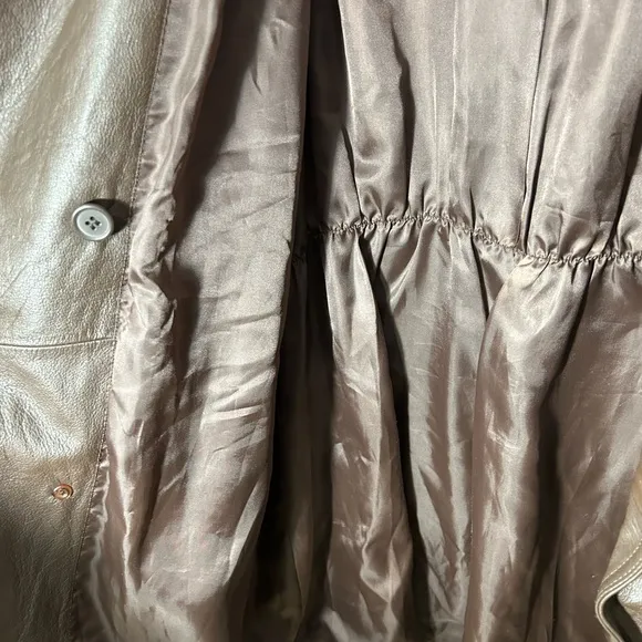 Brown Leather Women's Jacket