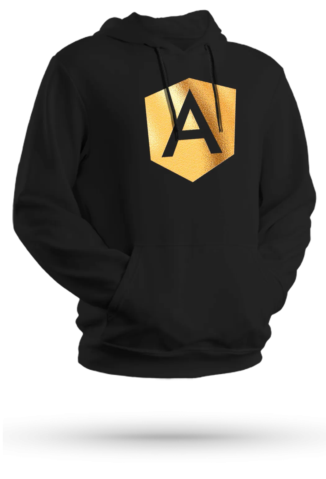 BUZO GOLD ANGULAR DEVELOPER LOGO CENT