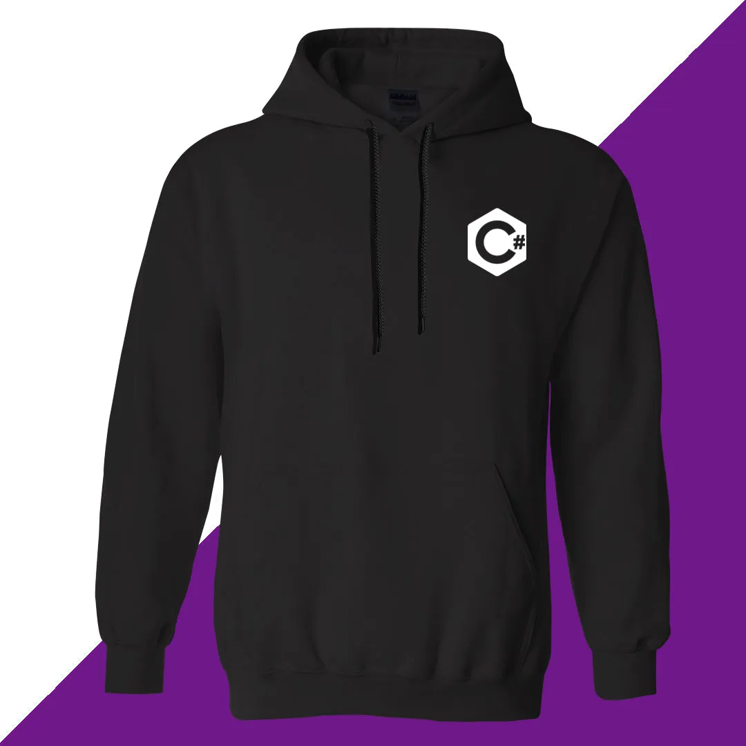 BUZO LOGO LAT DEVELOPER CSHARP BLANCO