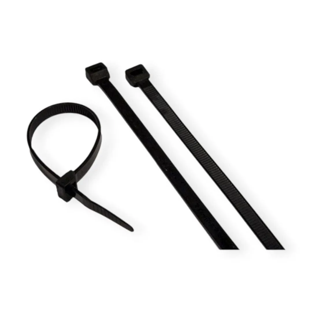 Cable Tie 200mmx4.8mm Black 100s TIE200