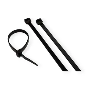 Cable Tie 200mmx4.8mm Black 100s TIE200