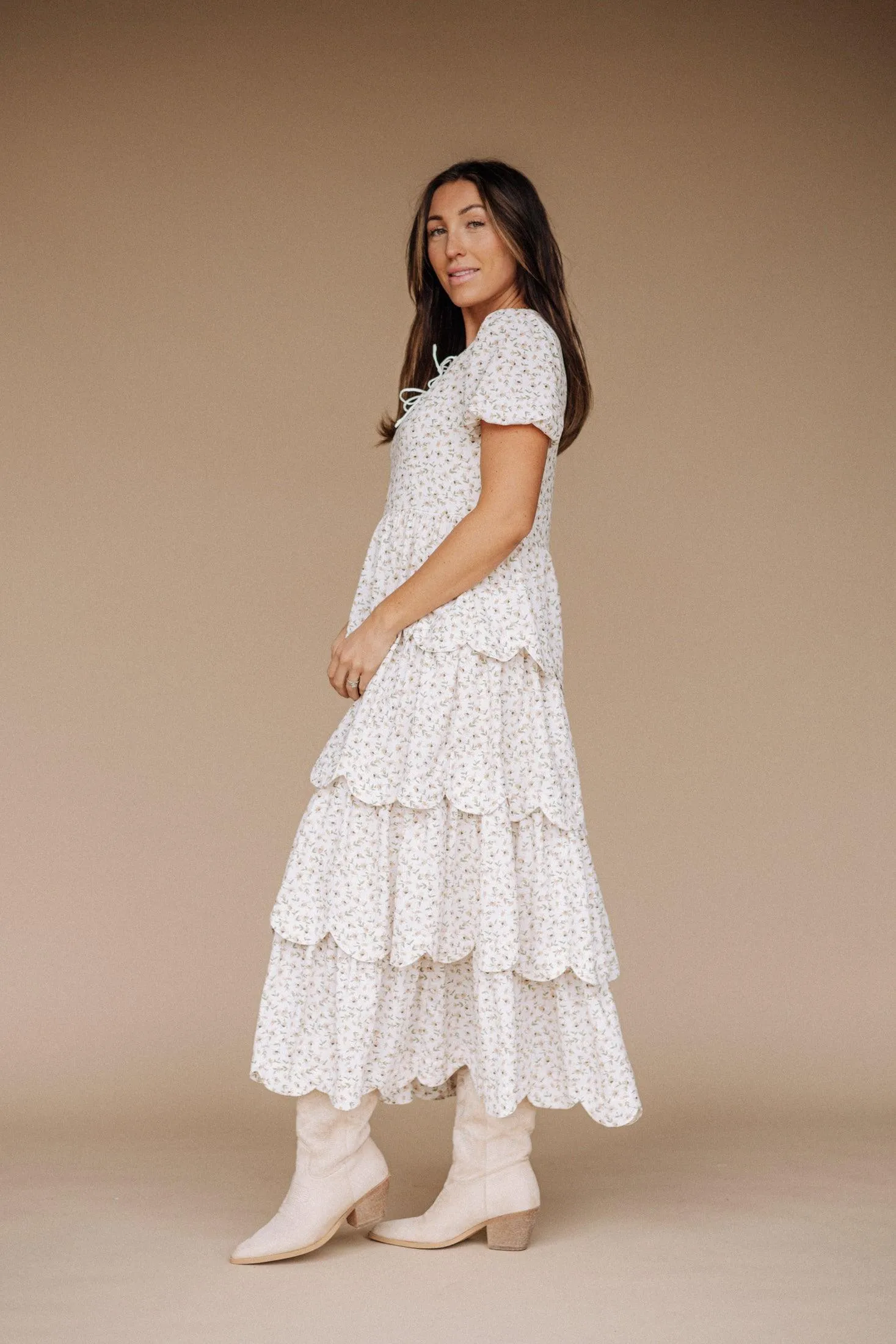 Camber Tiered Midi Dress