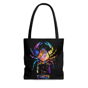 Cancer Zodiac Sign Tote Bag