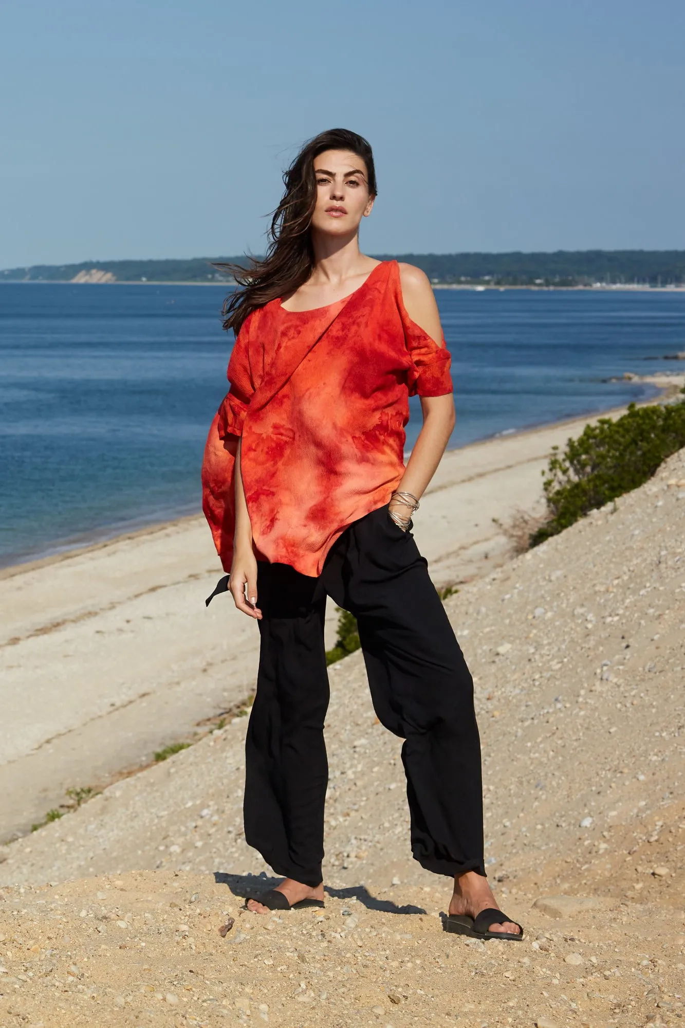 Capriccio Layered Peek-a-Boo Top