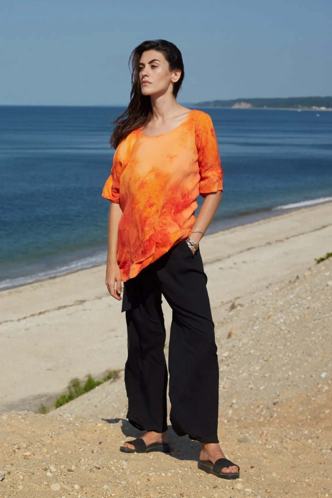 Capriccio Layered Peek-a-Boo Top