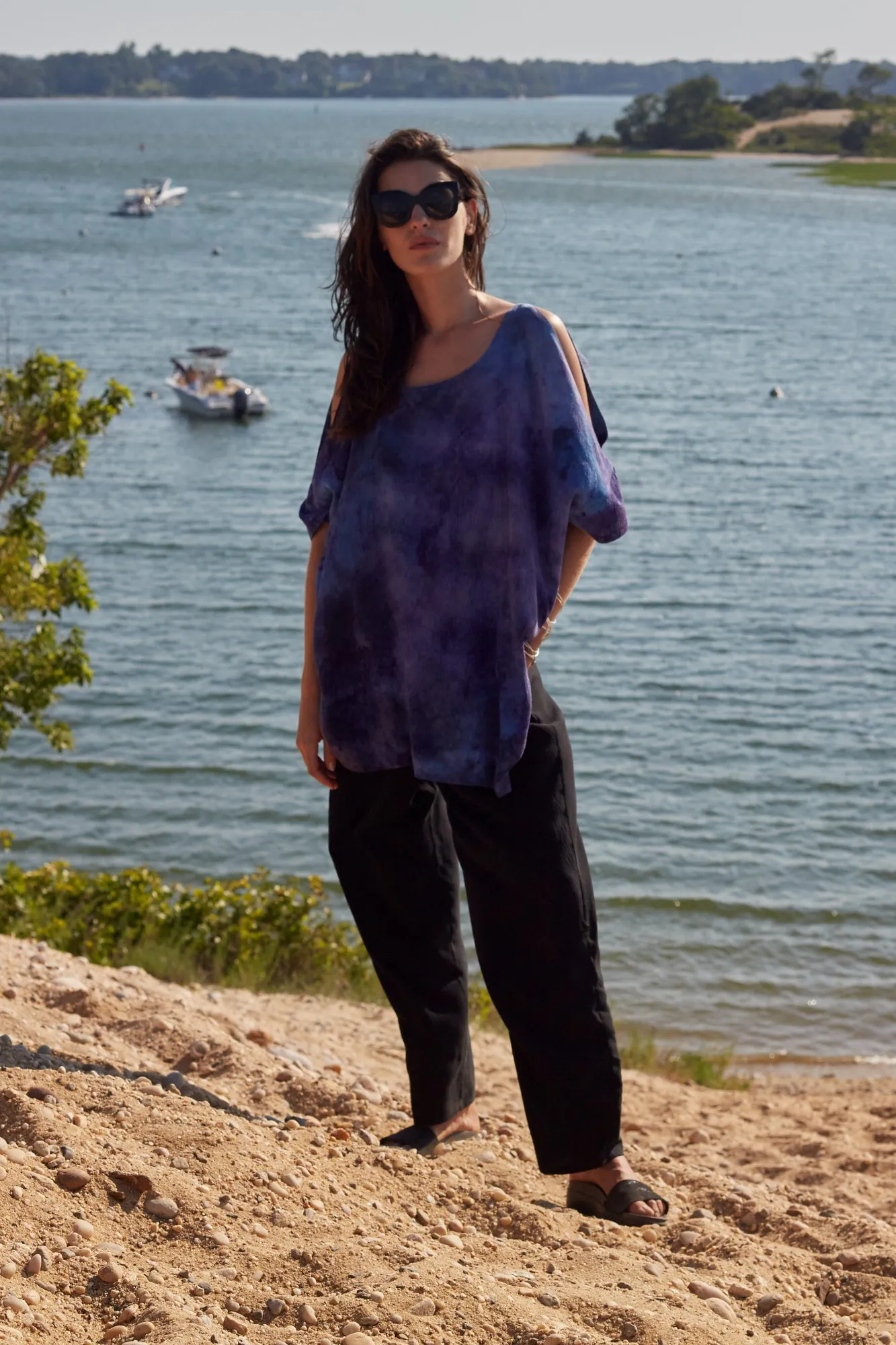 Capriccio Layered Peek-a-Boo Top