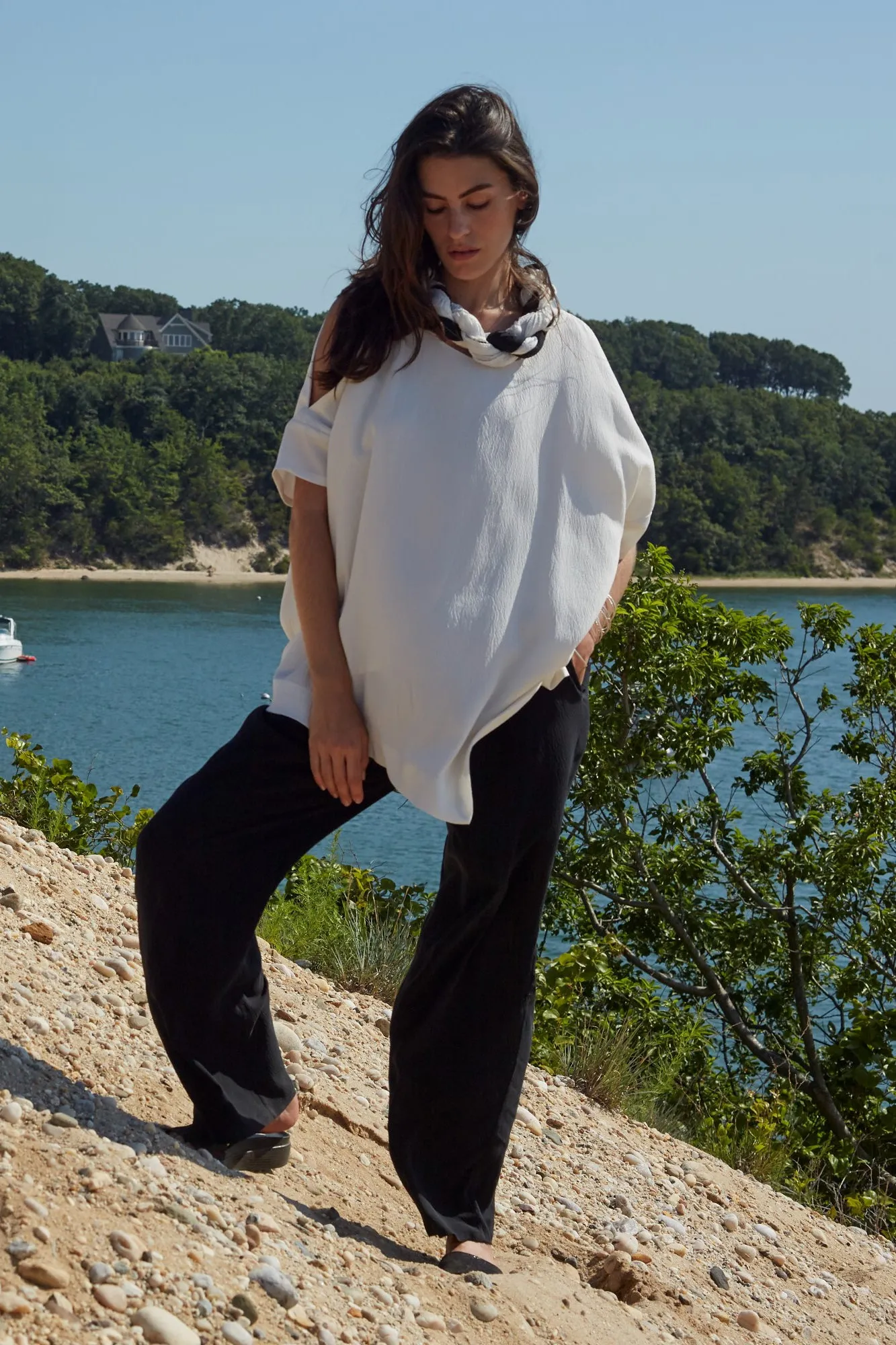 Capriccio Layered Peek-a-Boo Top