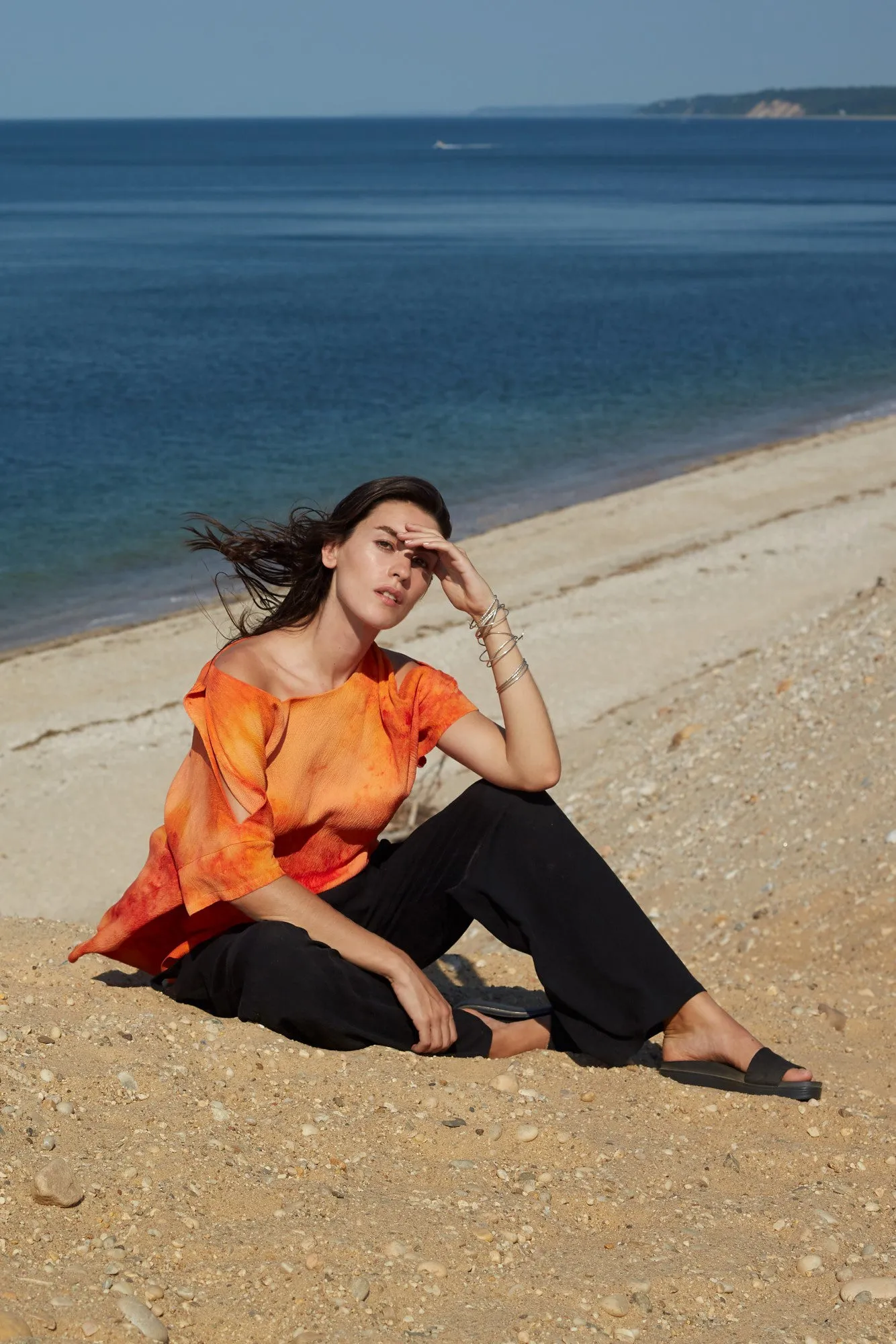 Capriccio Layered Peek-a-Boo Top