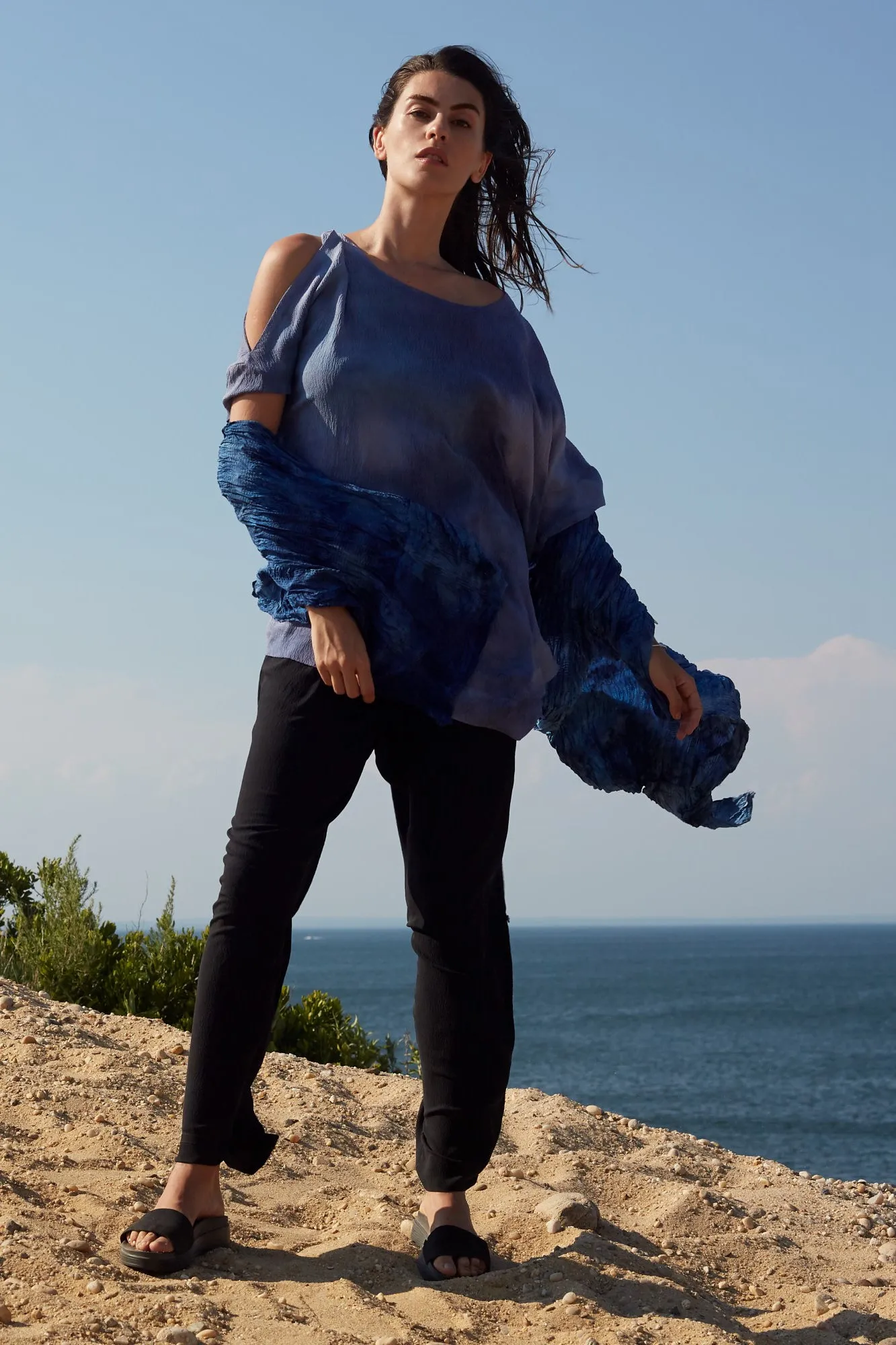 Capriccio Layered Peek-a-Boo Top