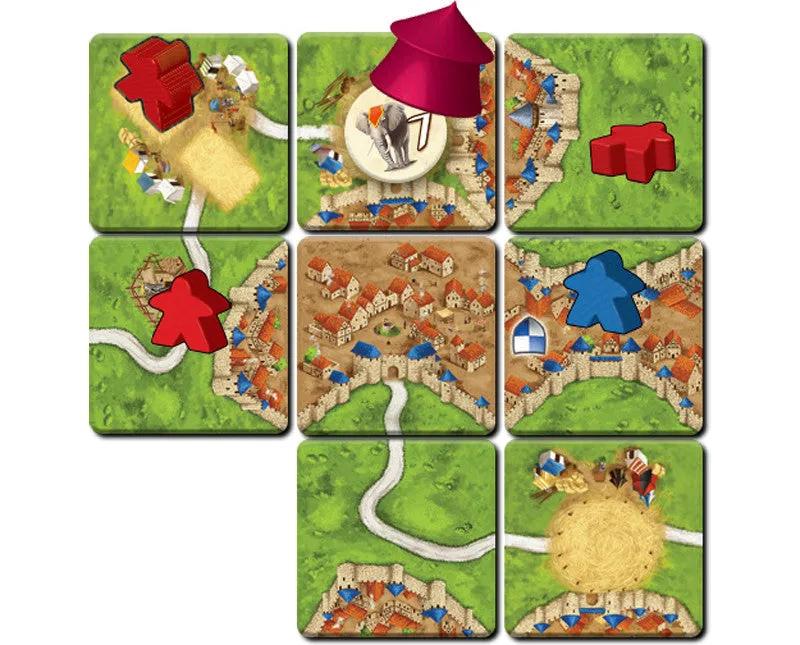 Carcassonne #10 Under the Big Top Expansion Board Game