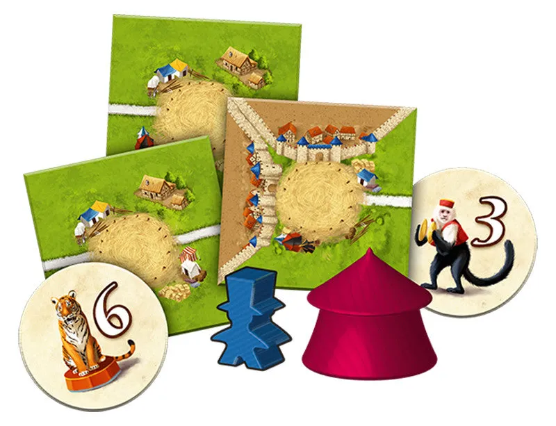 Carcassonne #10 Under the Big Top Expansion Board Game