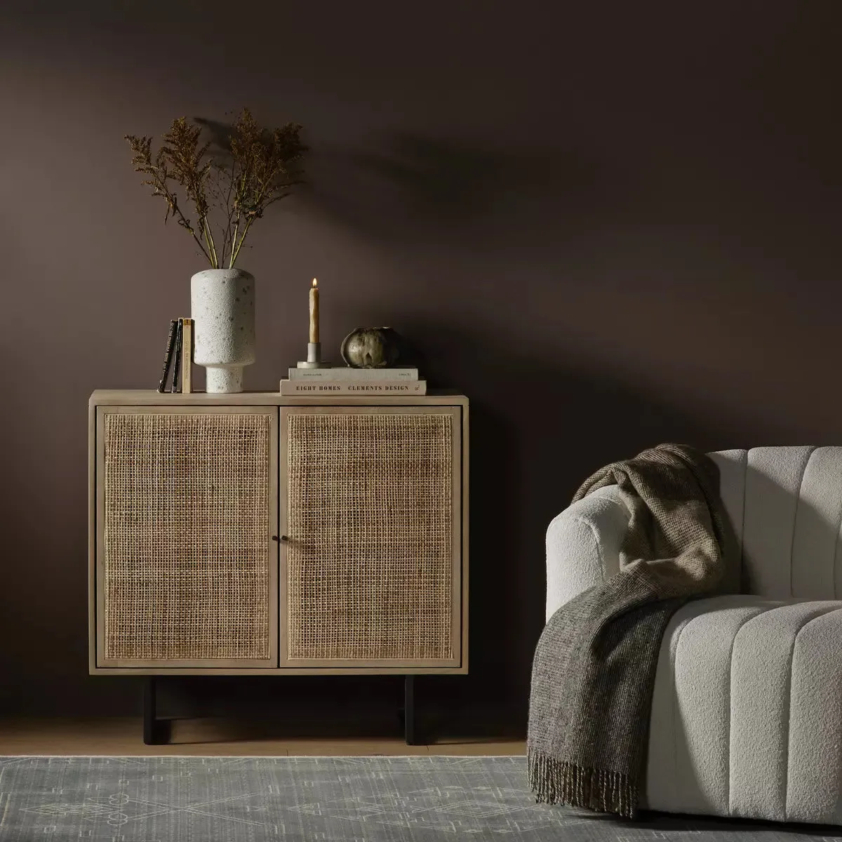 Carmel Small Cabinet-Natural Mango