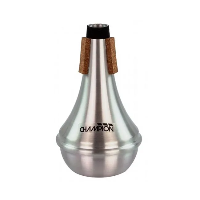 Champion CHTM3 Trumpet Mute Straight Aluminium