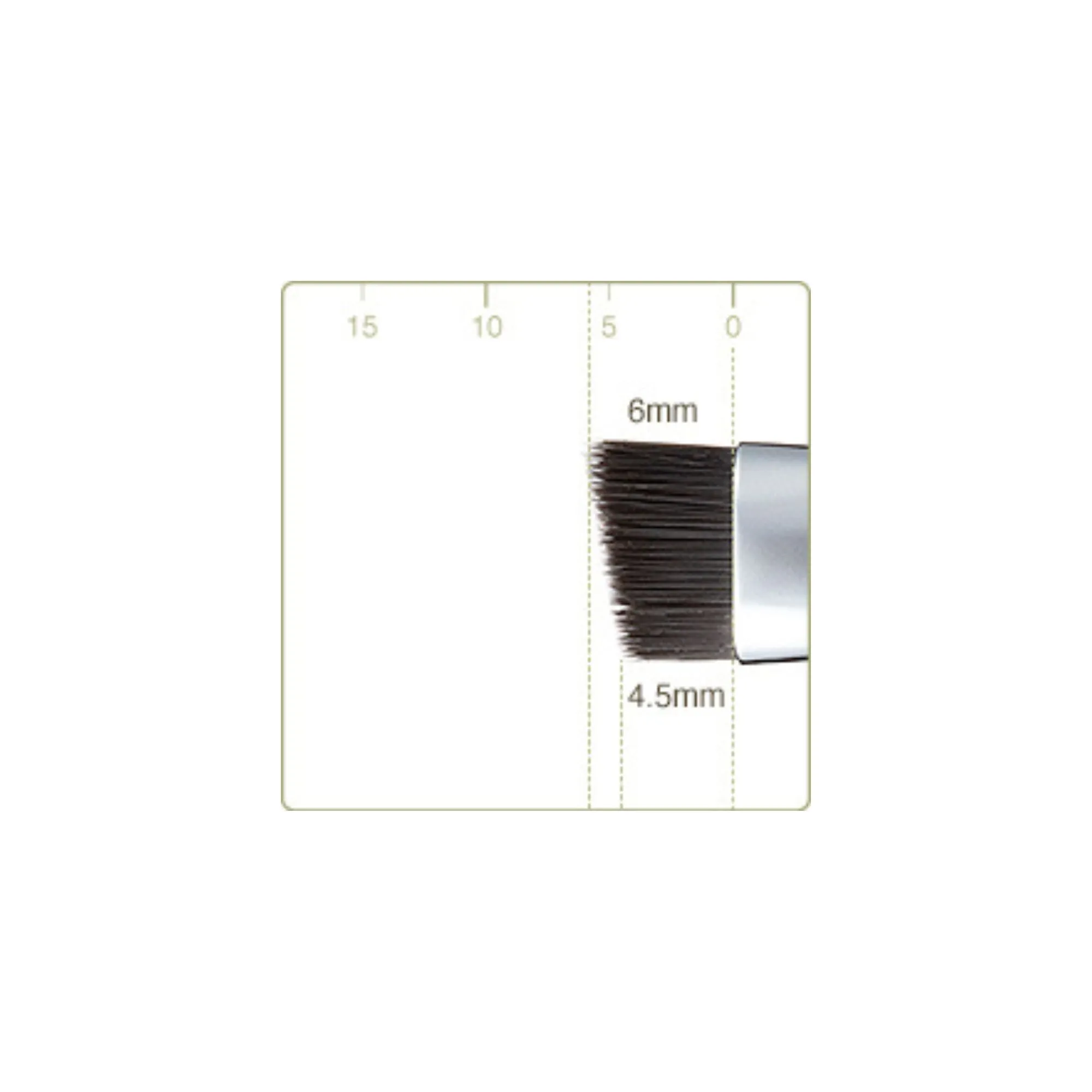 Chikuhodo J-S6 Eyebrow Brush, J-S Series