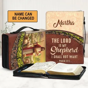 Christianart Bible Cover - The Lord Is My Shepherd - Personalized Gifts for Pastor - Gifts For Women - CABBBCV01060324.