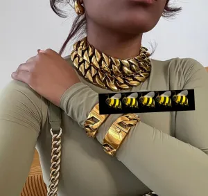 Chunky Cuban Necklace(SHIP/PICK UP 7-10 DAYS)