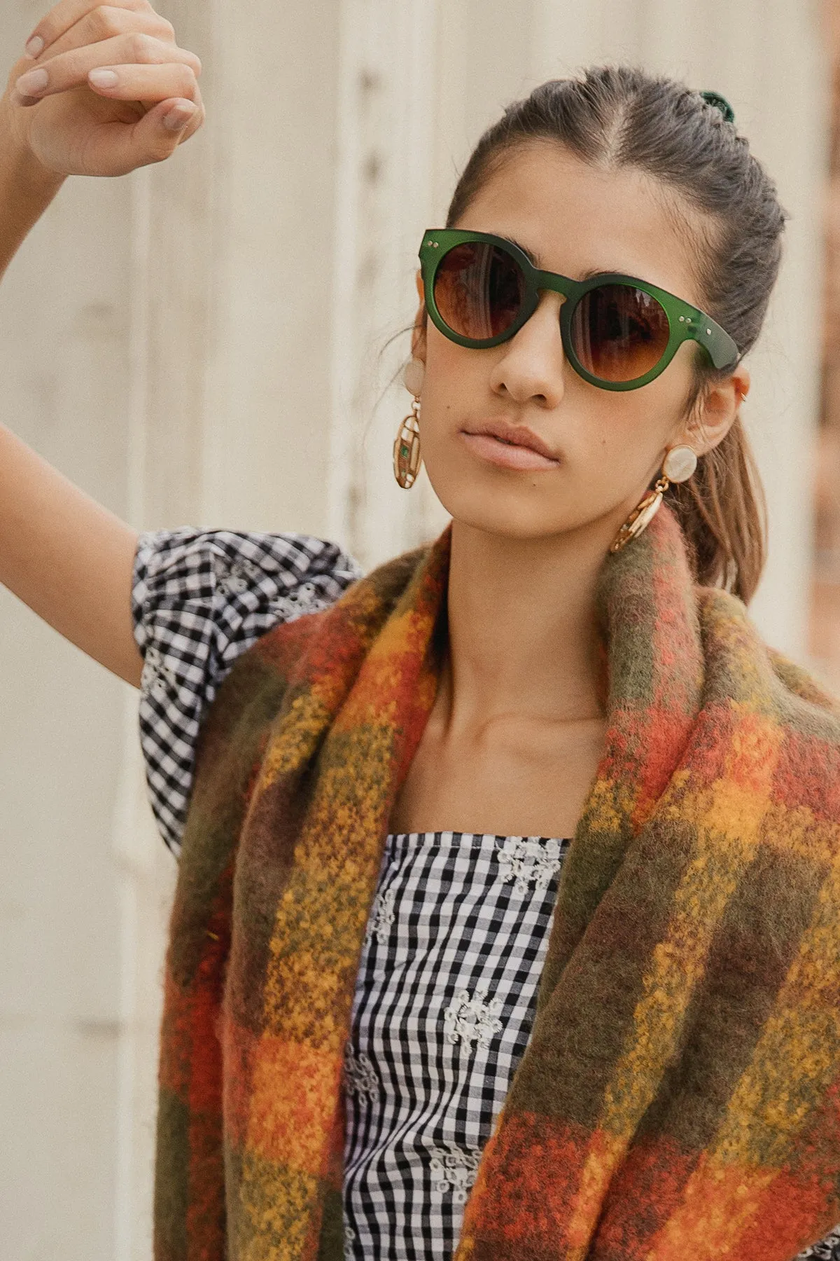 Chunky Round Sunglasses