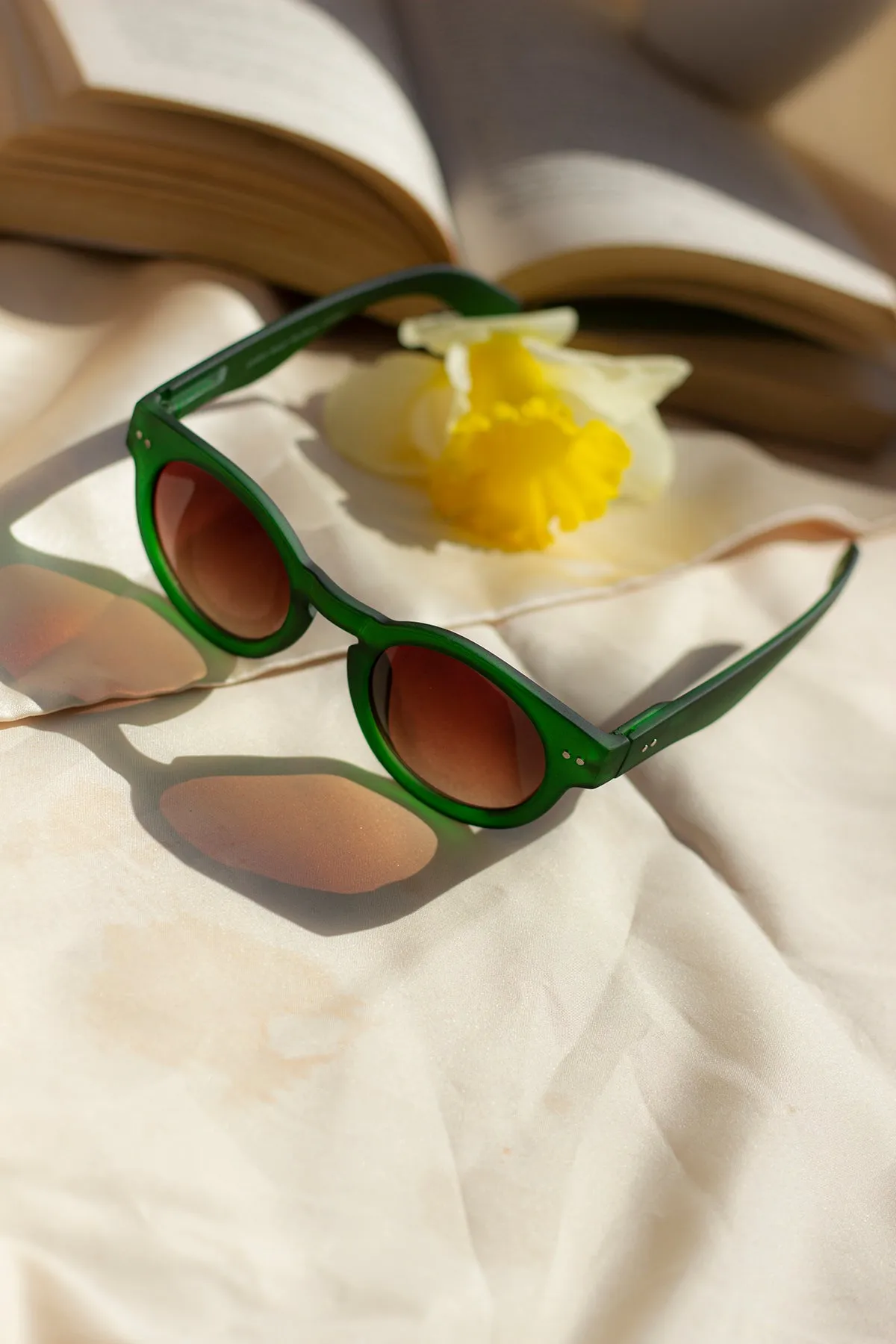 Chunky Round Sunglasses