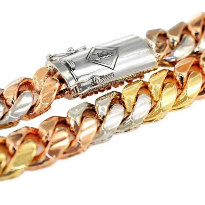 CJ1638223 - DIAMOND 3 TONE CHAIN