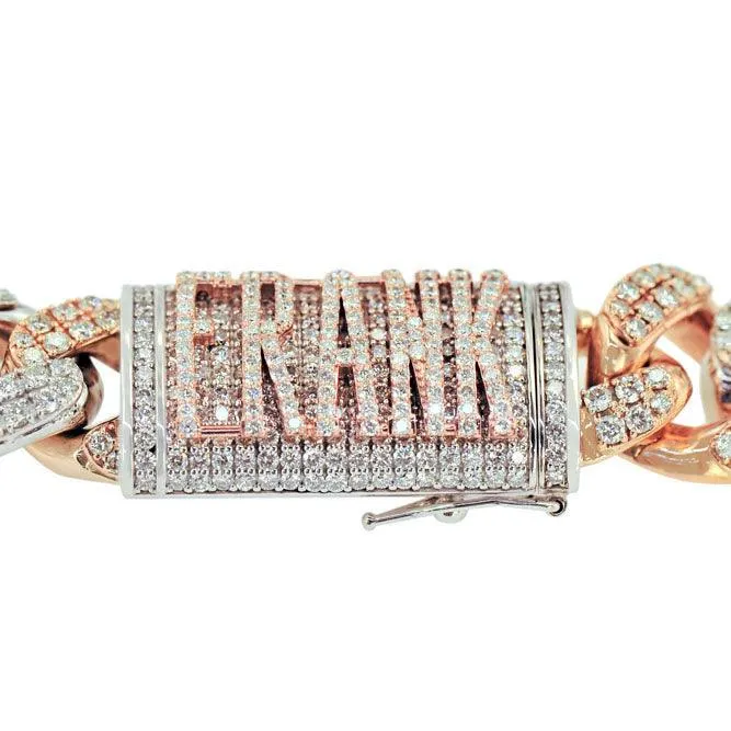 CJ1638223 - DIAMOND 3 TONE CHAIN