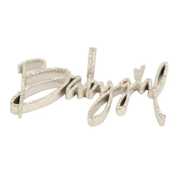 CJ32172 - Custom Diamond BabyGirl Pendant