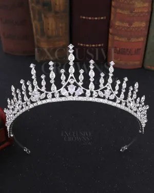 Clear Crystals Rhinestone Crown