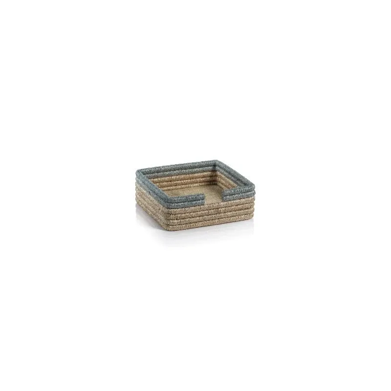 Coiled Raffia Lunch Napkin Holder