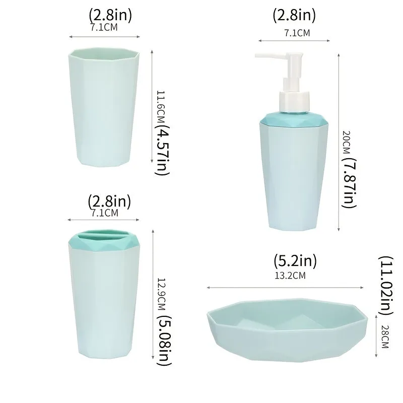 Complete Bathroom Accessory Set