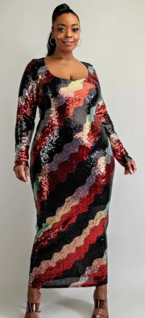 Copra Swirl Dress