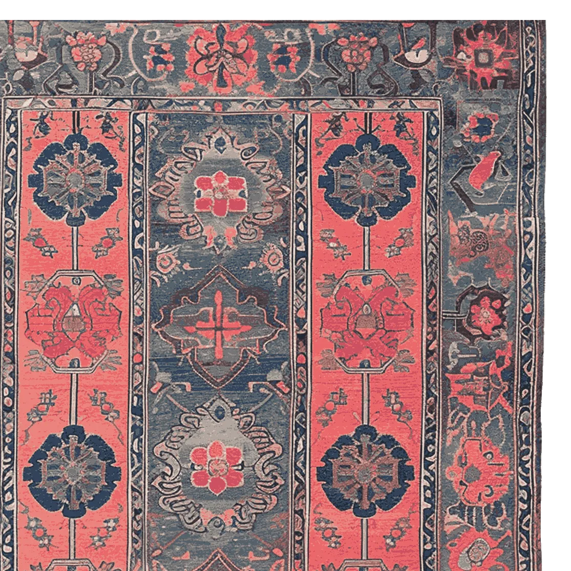 Crimson Dreams Hand Tufted Rug