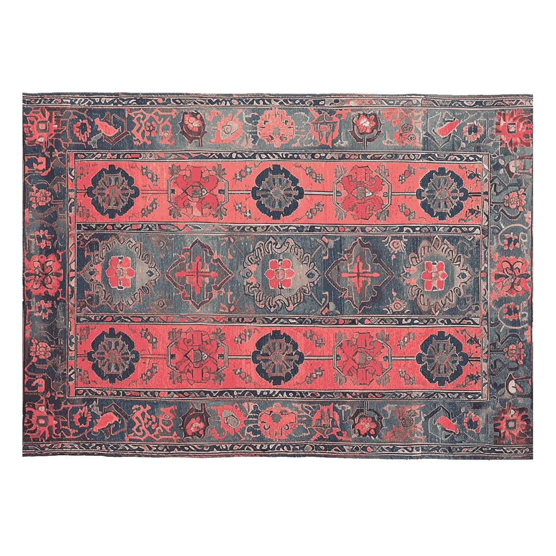 Crimson Dreams Hand Tufted Rug