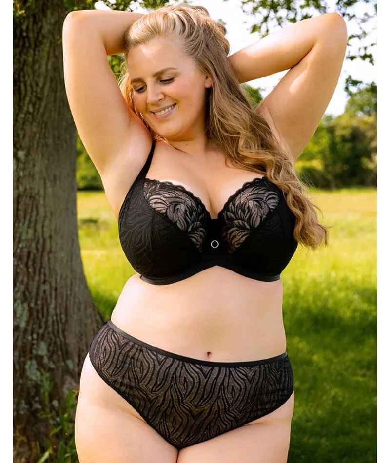 Curvy Kate Lace Daze Balcony Bra - Black
