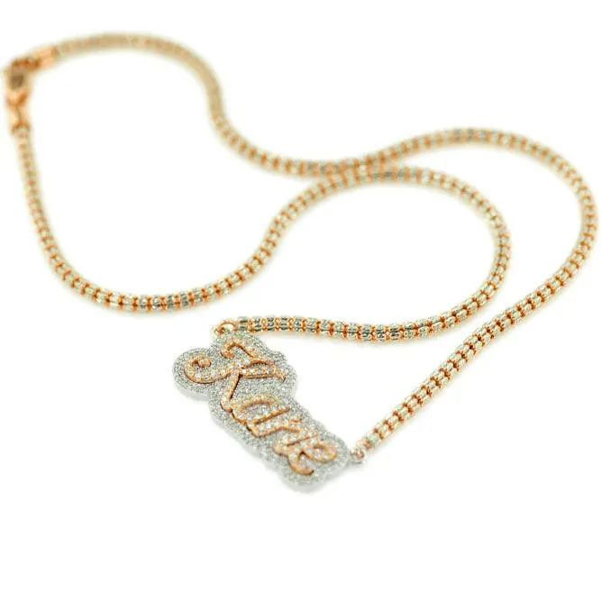 CUSTOM 4 LETTER PENDANT