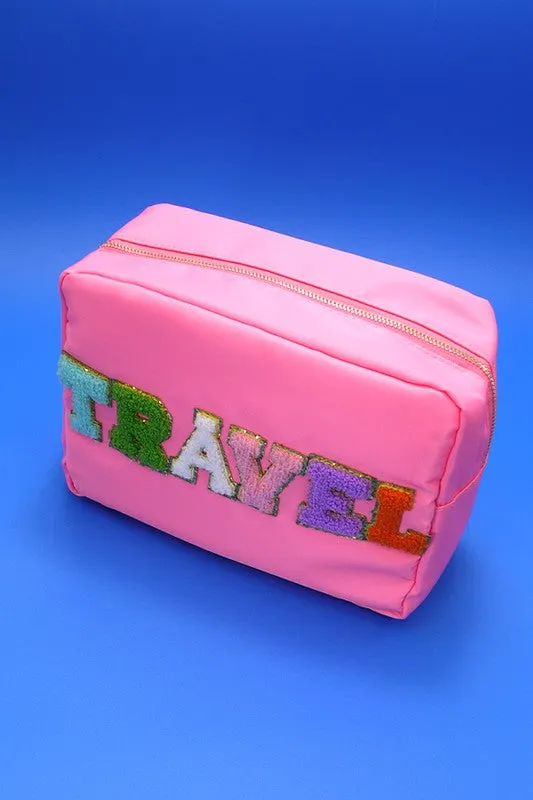 Daisy Large Travel Pouch (5 Colors!)