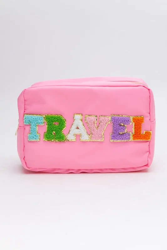 Daisy Large Travel Pouch (5 Colors!)