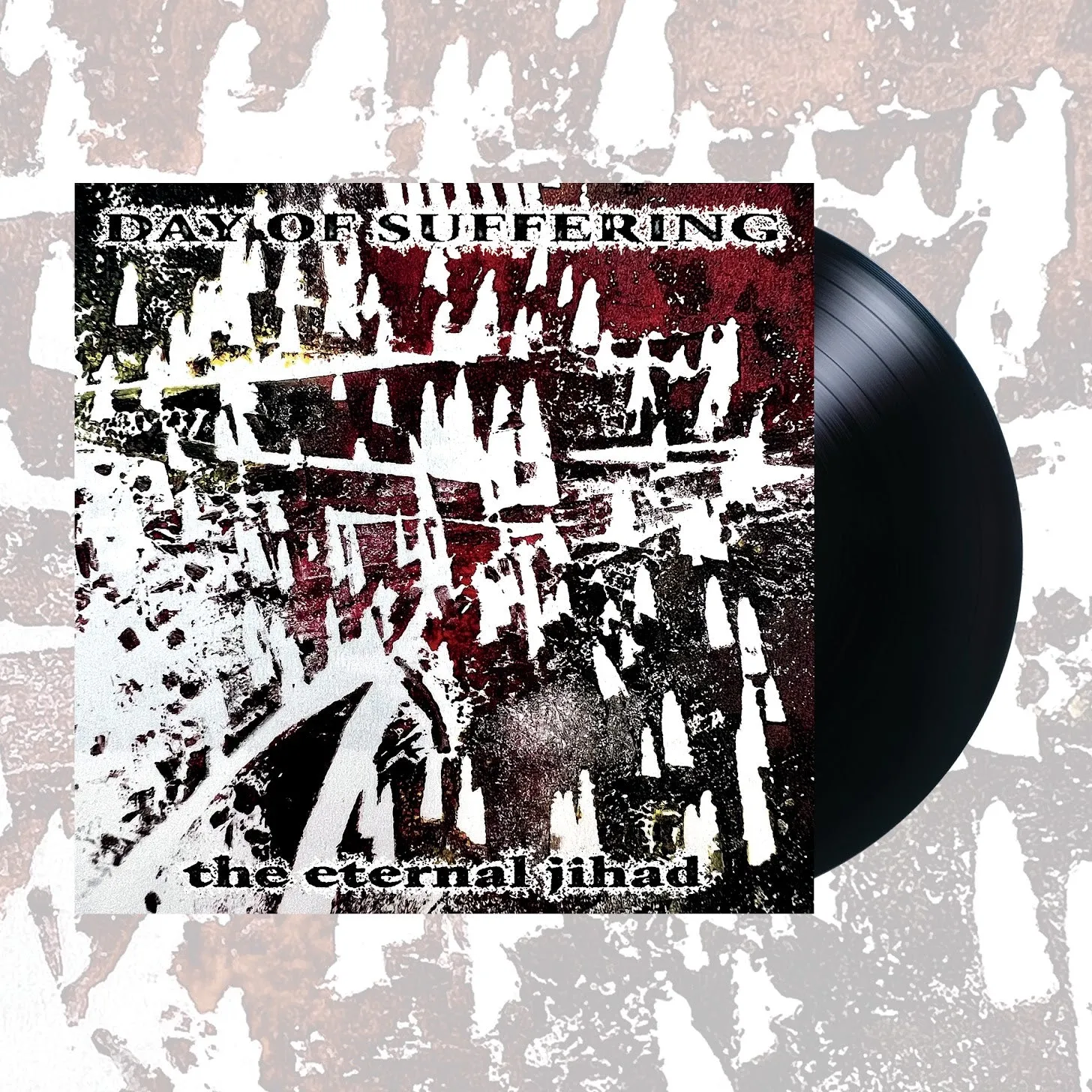 Day Of Suffering "The Eternal Jihad" Black Vinyl /100