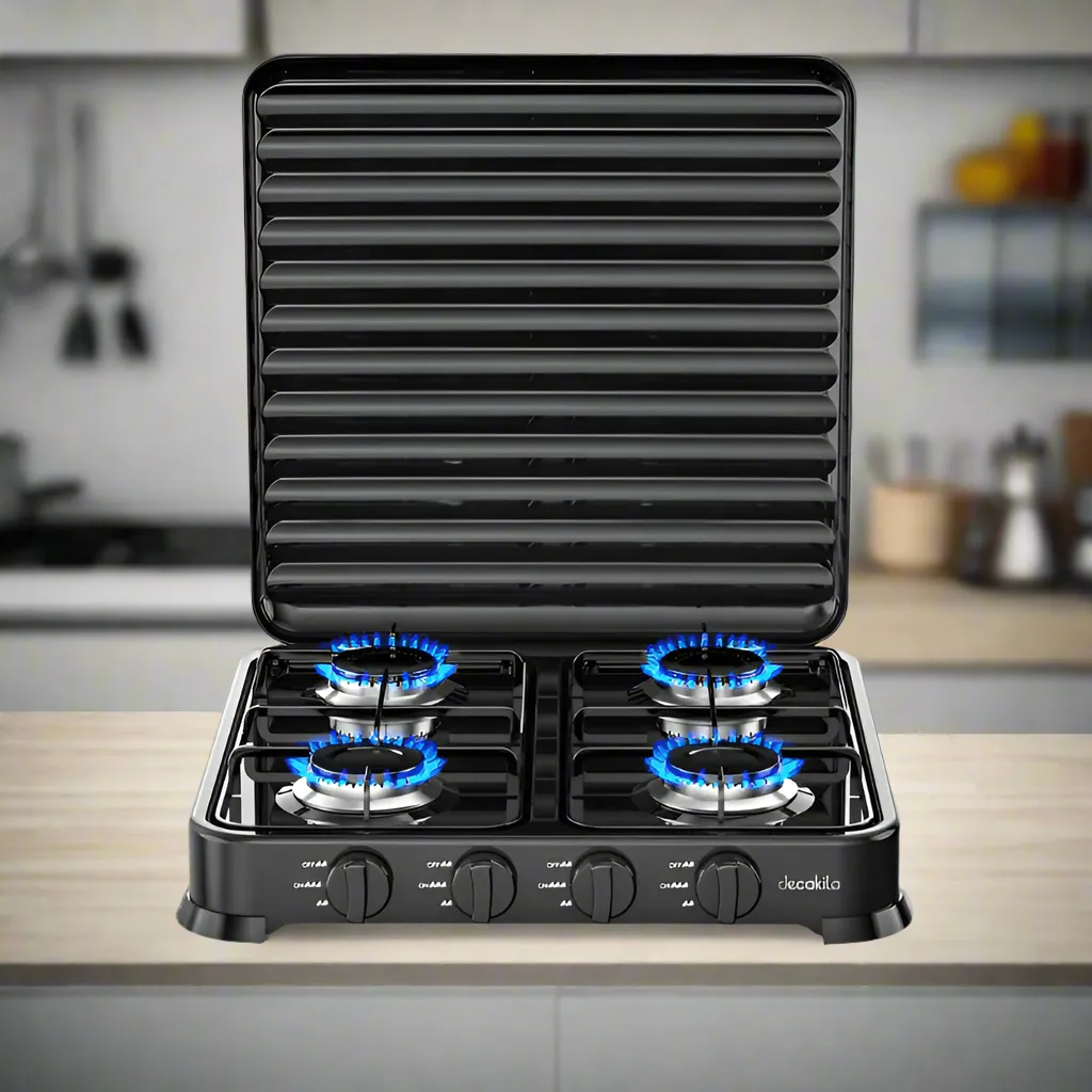 Decakila Four Burner Gas Stove - KMGS010B