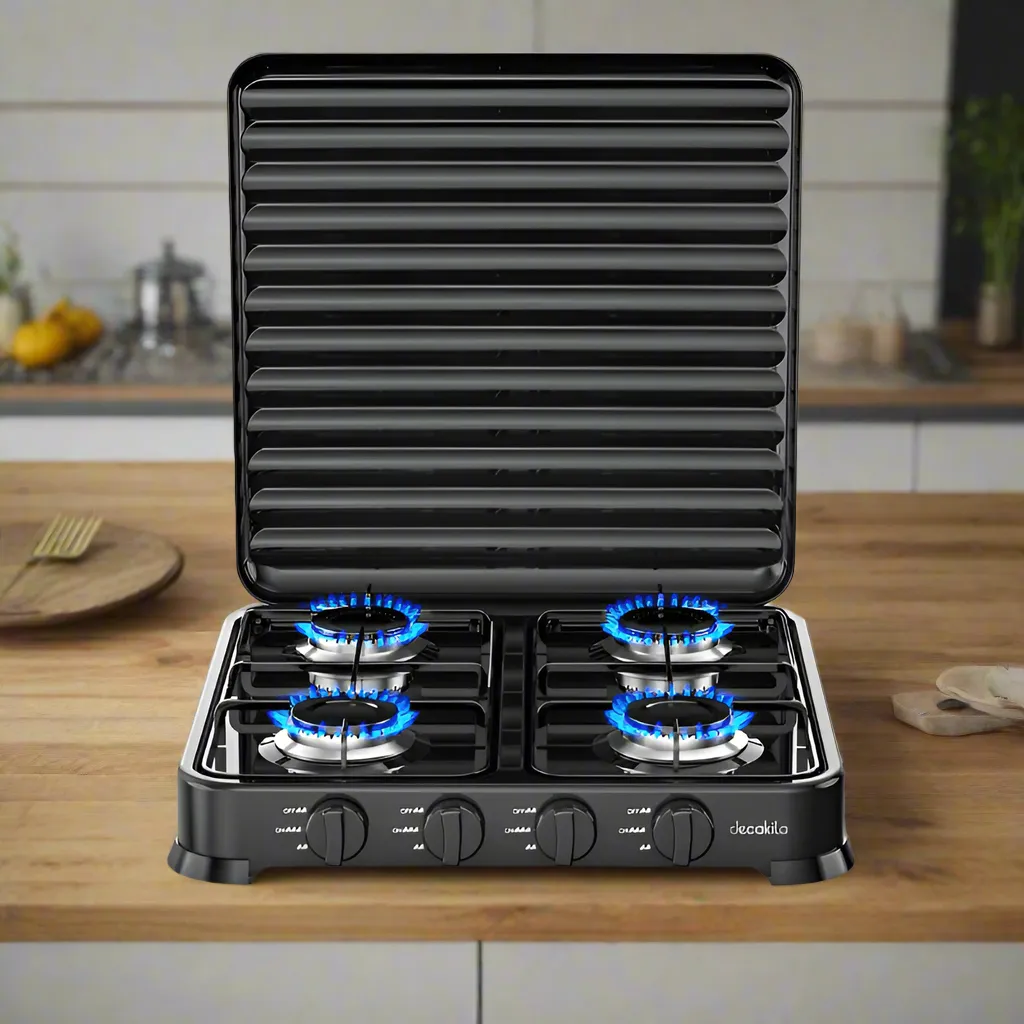 Decakila Four Burner Gas Stove - KMGS010B