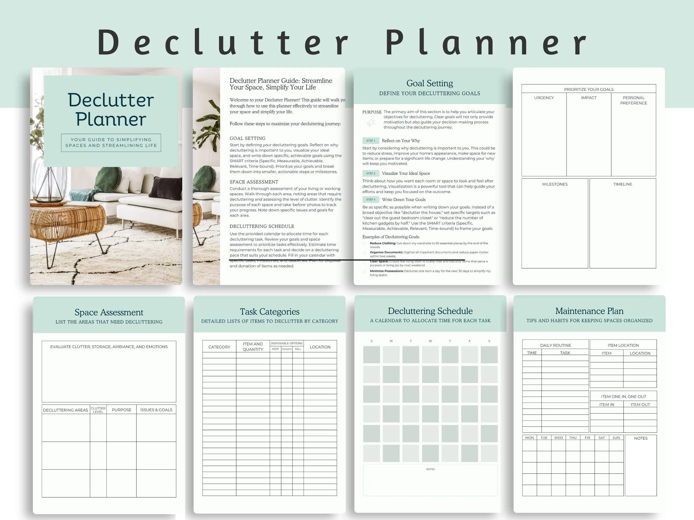 Declutter Planner