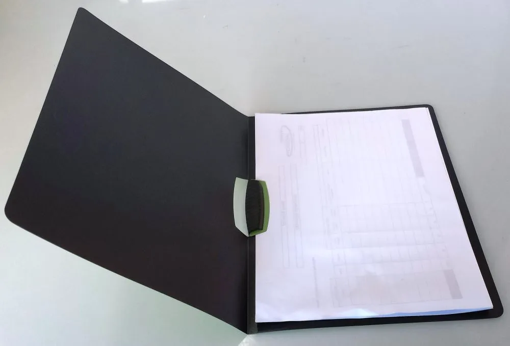 Deli Report Cover E5450 A4/CUBE REPORT FILE SWING CLIP A4 3C