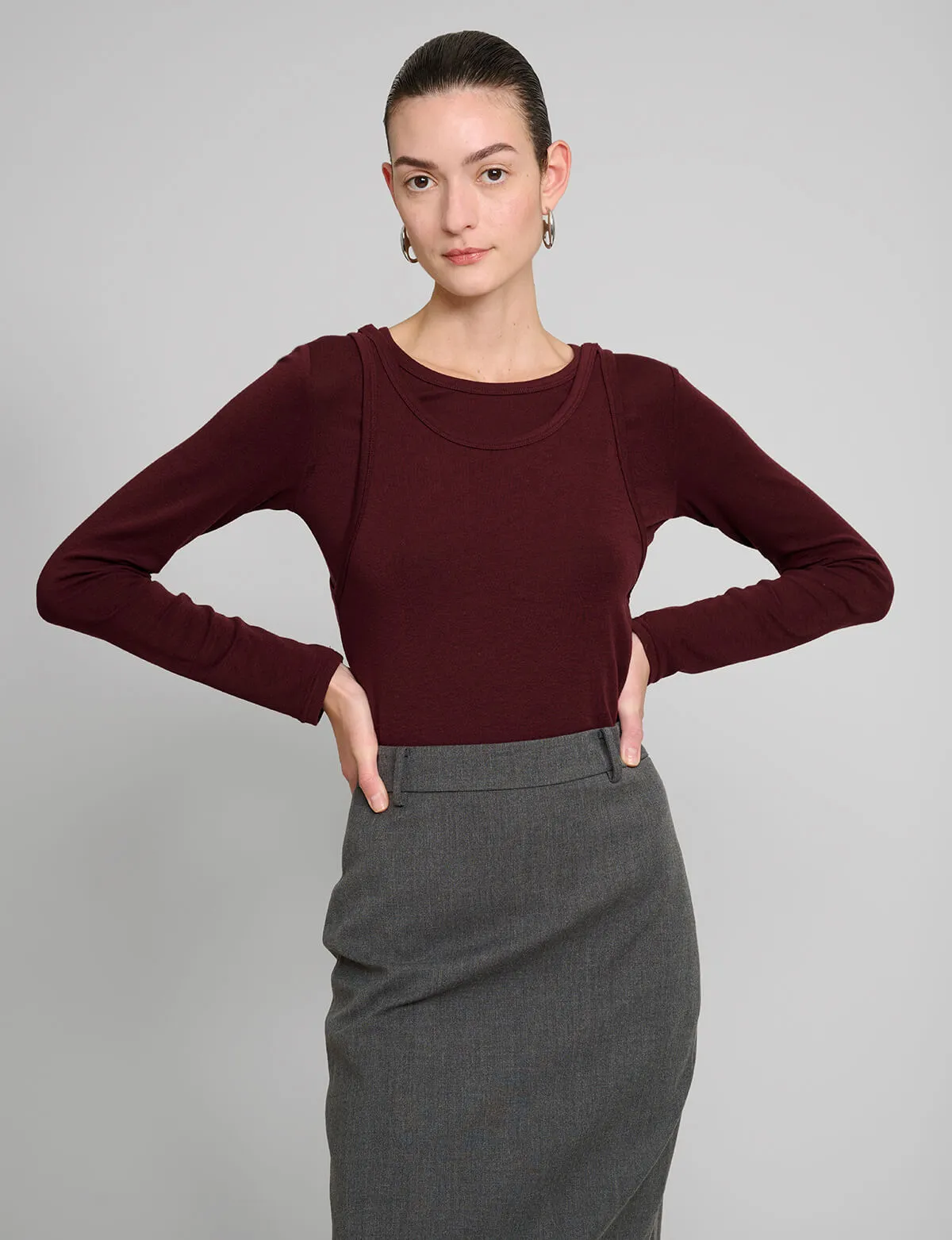Double Layered Tank Top