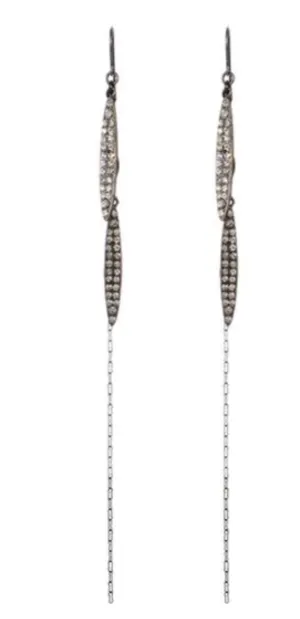 Double Skinny Elegant Earrings