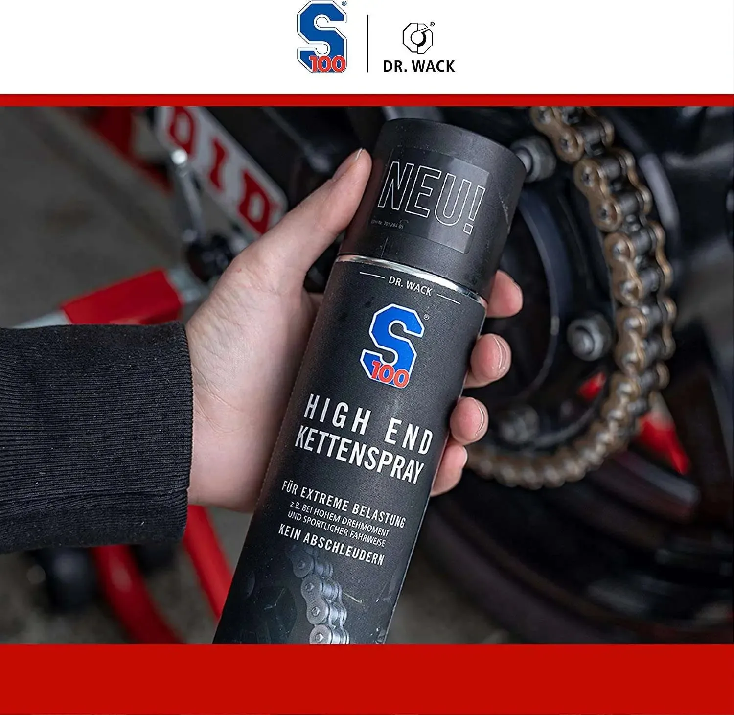 Dr Wack S100 High End Chain Lube