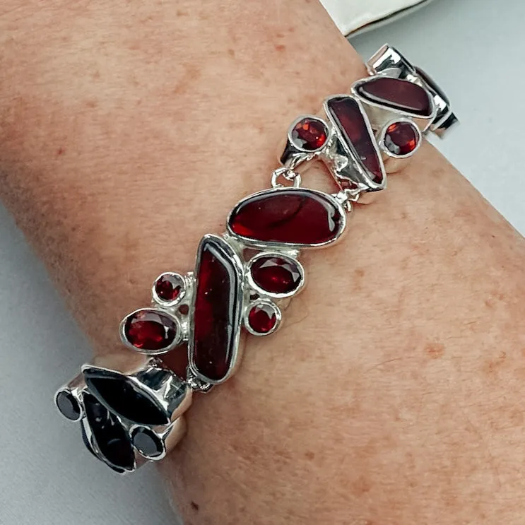 Elegant Garnet Jewelry