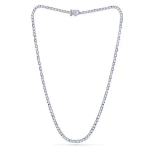 Elegant Gold Chain Natural Earth Mined Diamond Necklace
