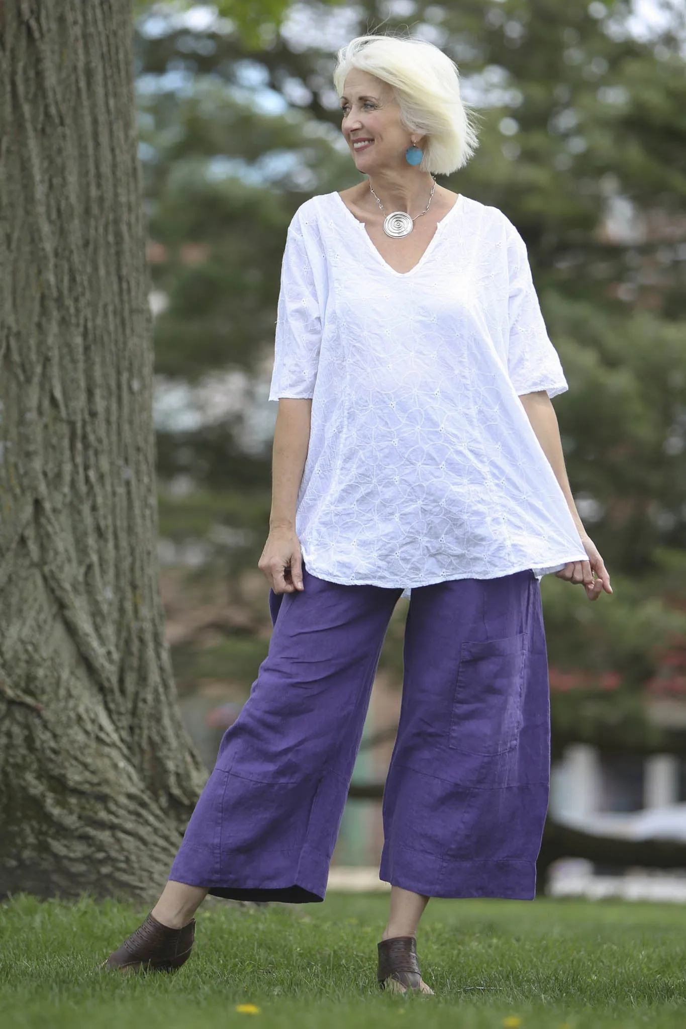 Elegant Linen Pant 3283E-U