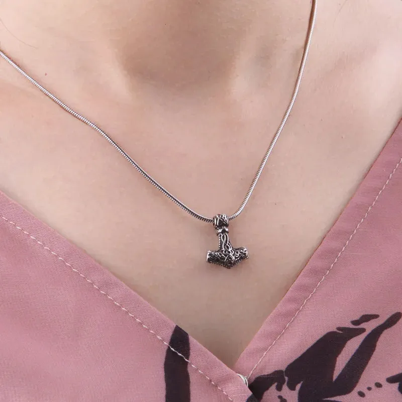 Elegant Mjolnir Necklace