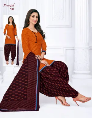 Elegant Pranjul Patiala Kurti Set - 100% Cotton - Must-have Collections