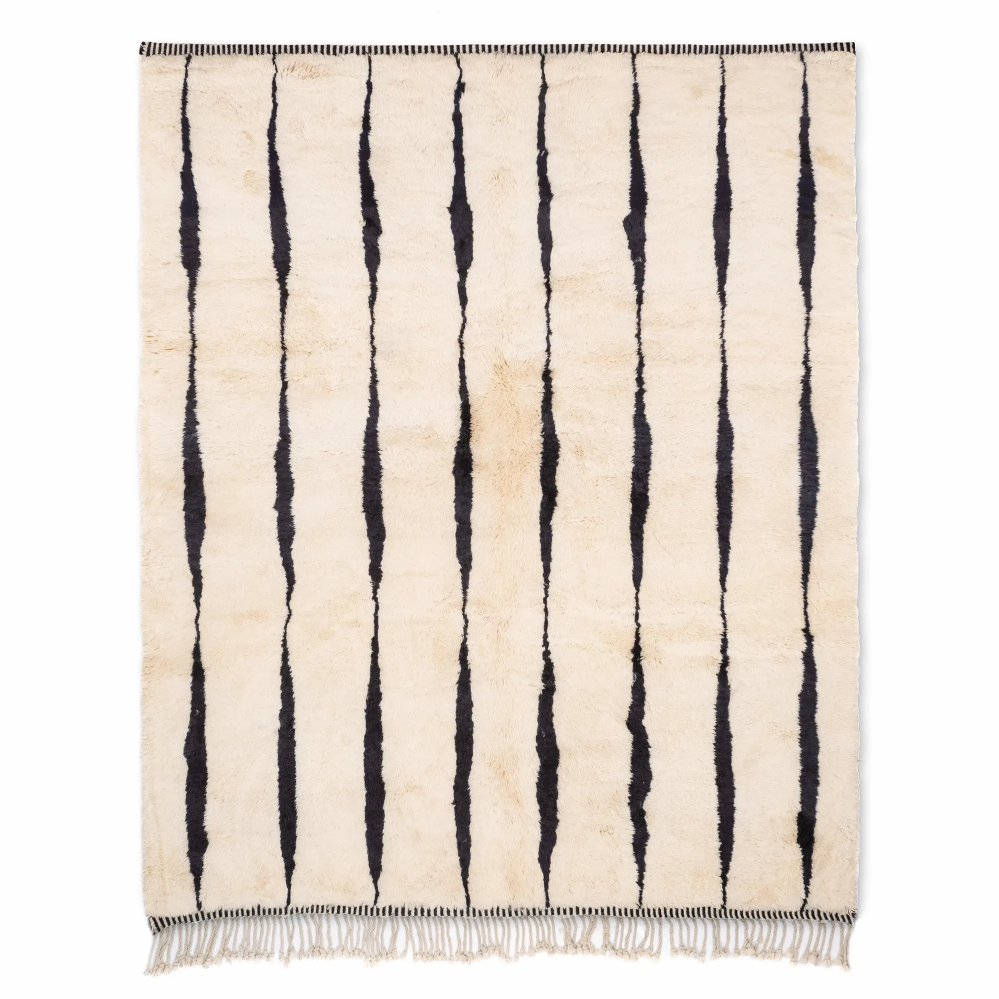 Elegant Rhythm - Luxury Shag Moroccan Rug