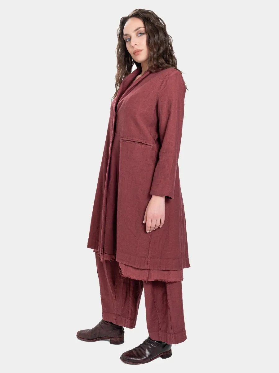 Elongated Collar Jacket